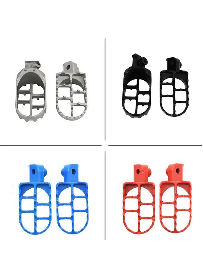 Black Aluminum Front Foot Peg Pedal For Yamaha PW50 PW80 Off Road Motorcycle - Image 3